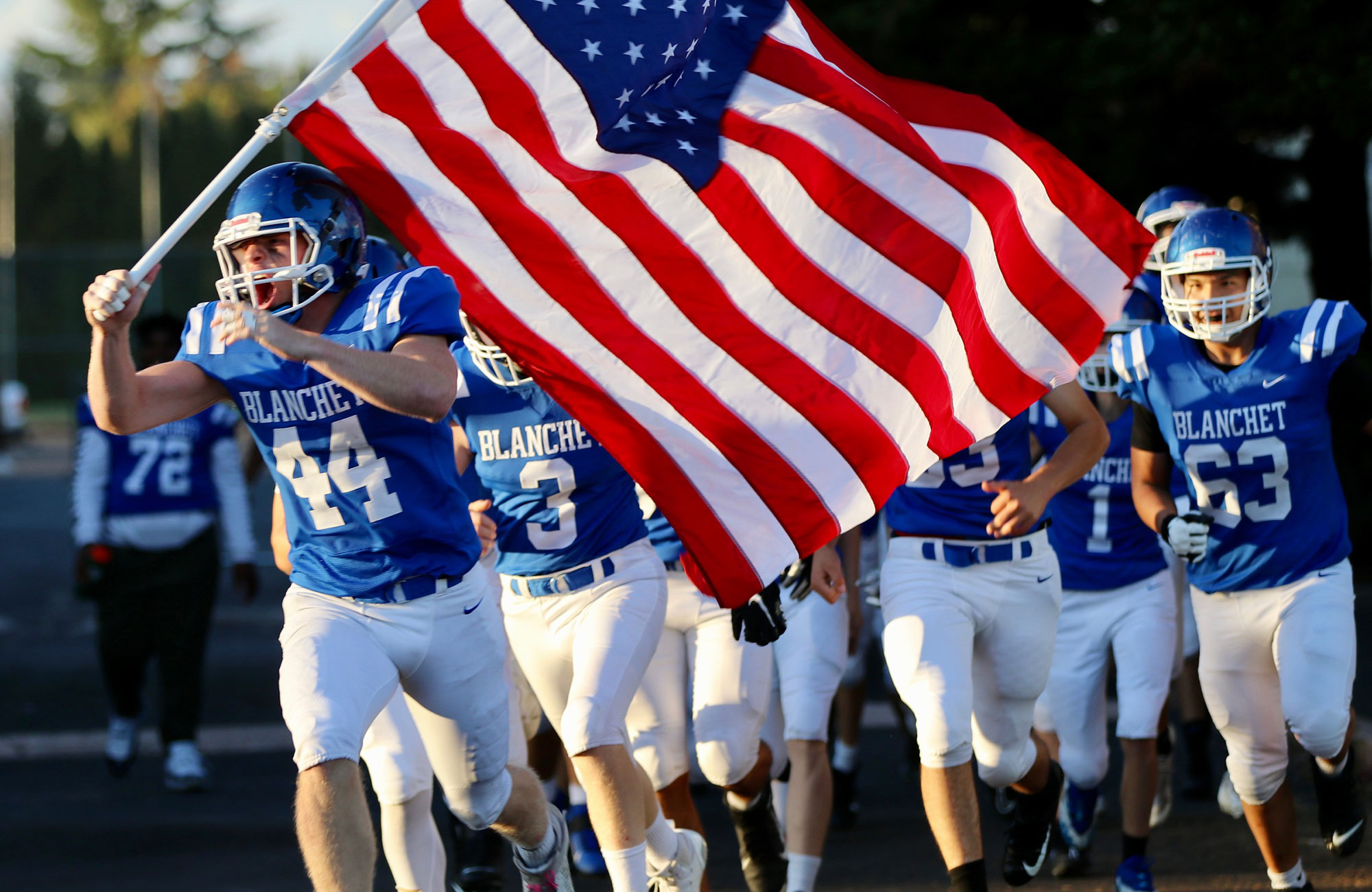 Blanchet football